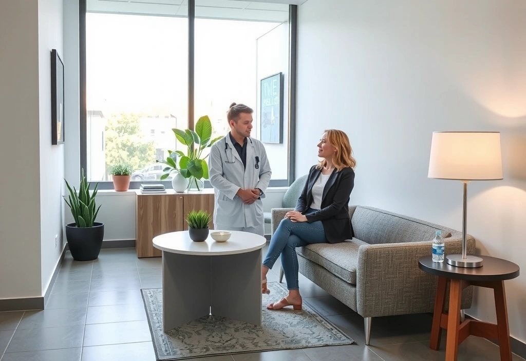 Consultorio moderno de VitalNutri México