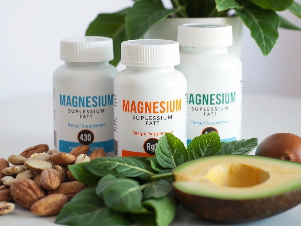 Suplemento de Magnesio para relajación y función cardiovascular