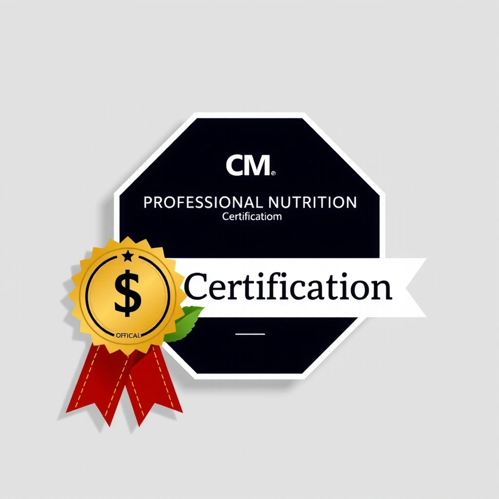 Certificación profesional en nutrición